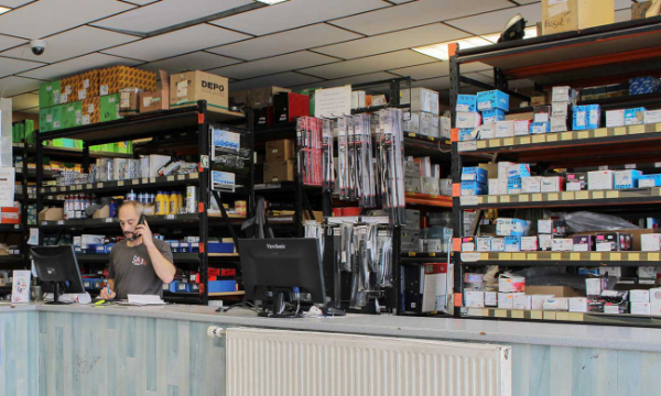 Magasin pièces détachées